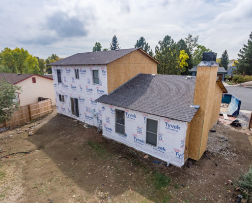 New siding - Exterior Remodel - Mile High Exterior Construction